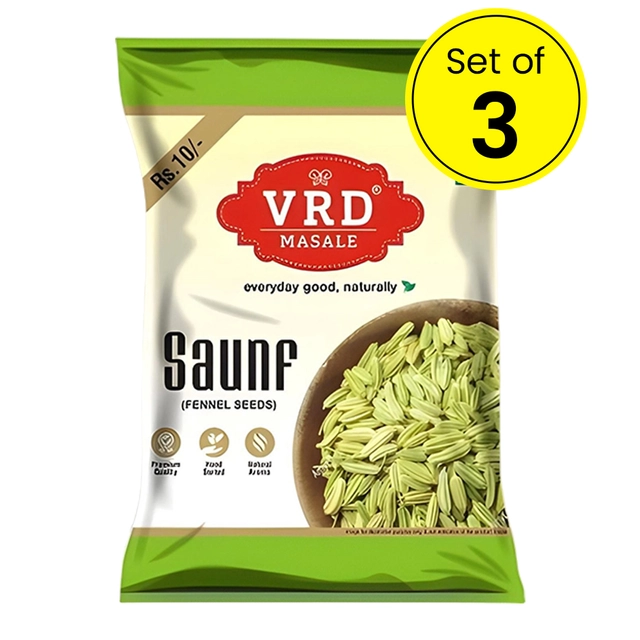 VRD सौंफ 15 g (पाउच) सेट ऑफ़ 3