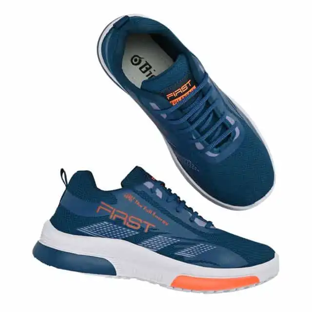Birde Trendy Sports Shoes For Men (Blue, 6) (BRD-574)