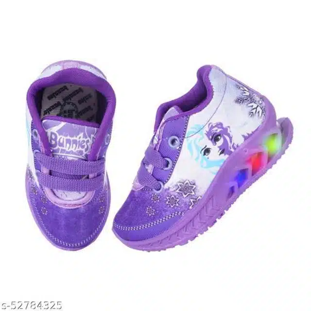 Casual Shoes for Girls (Purple, 18-24 Months)