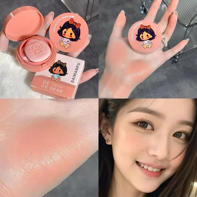 Gege Bear Waterproof Air Cushion Blush Cream (Multicolor)