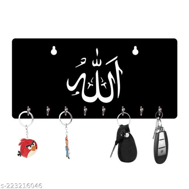 Wooden Key Holder (Black)