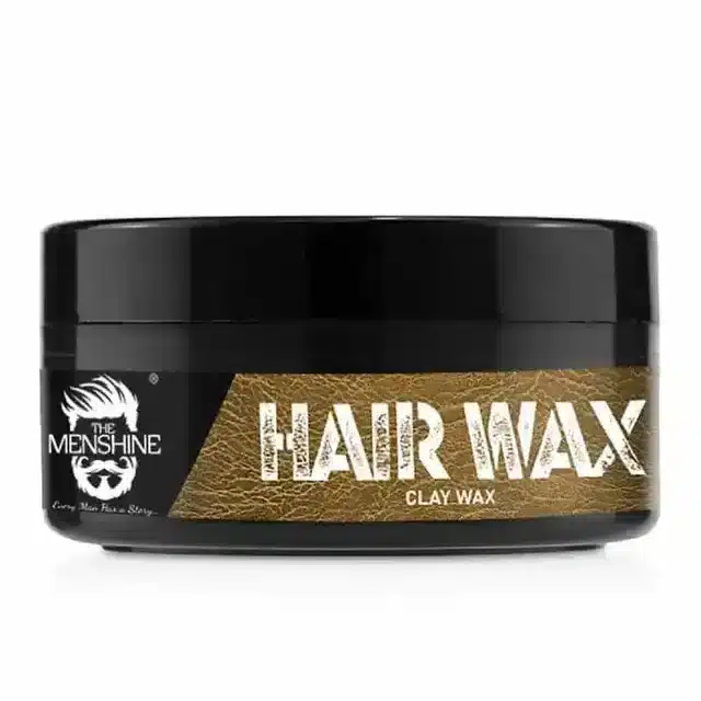 The Menshine Strong Hold Clay Hair Wax (Pack of 1, 50 g)