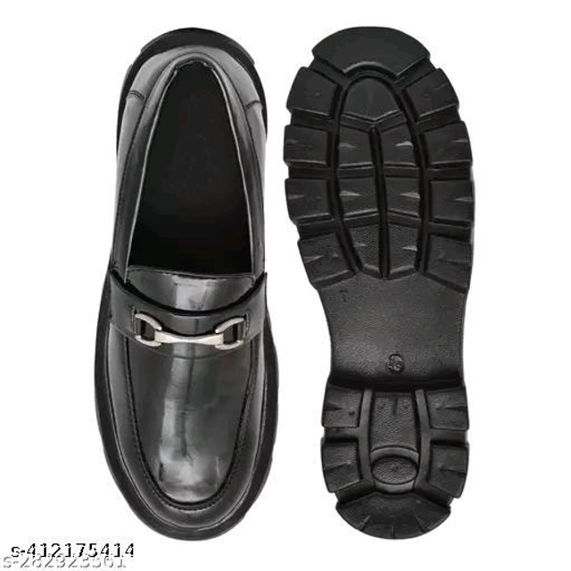 Loafers for Men (Black, 6)