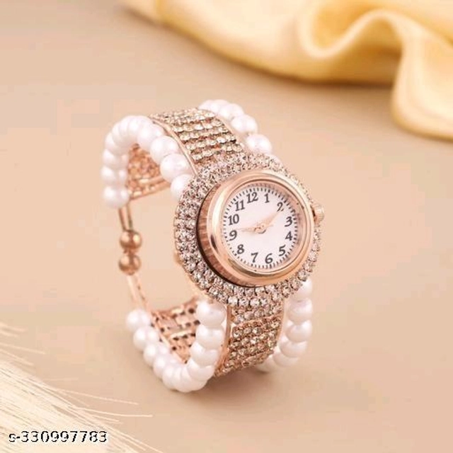 Alloy Analog Watch for Women (Multicolor)