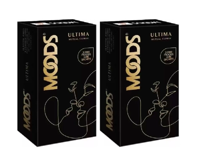 Mood Ultima Mutual Climax 10 Pcs Condoms (Pack of 2)