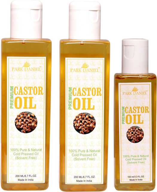 Park Daniel Cold Pressed Castor Oil (Pack of 3, 500 ml) (SE-1461)