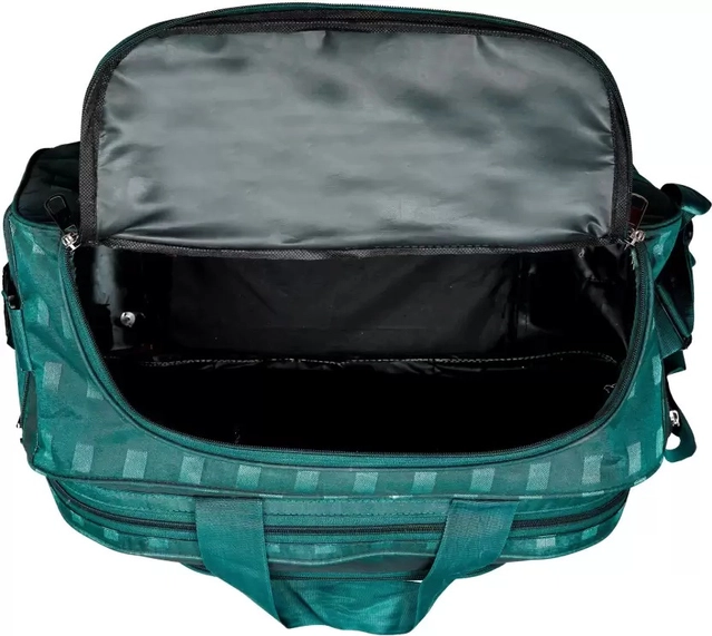 Polyester Duffel Bag (Teal, 60 L)