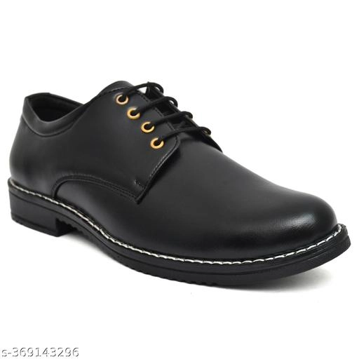 Formal Shoes for Men (Black, 6)