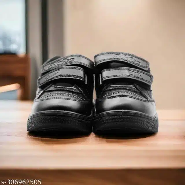 School Shoes for Kids (Black, 3-3.5 Years)