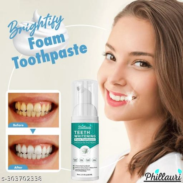 Phillauri Teeth Whitening Foam (60 ml)