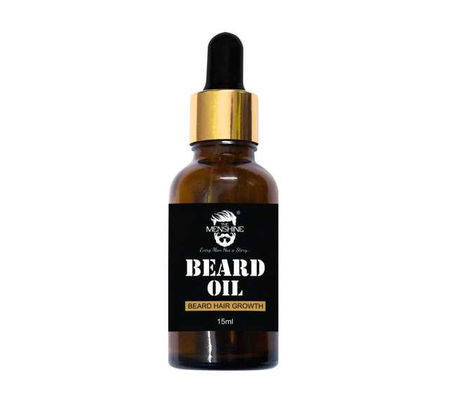 The Menshine Beard Growth Oil (Pack of 1, 15 ml) (DH-8)