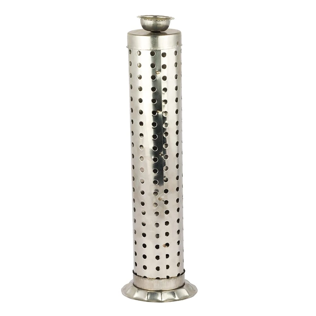 Stainless Steel Agarbatti Stand (Silver, 10 inches)