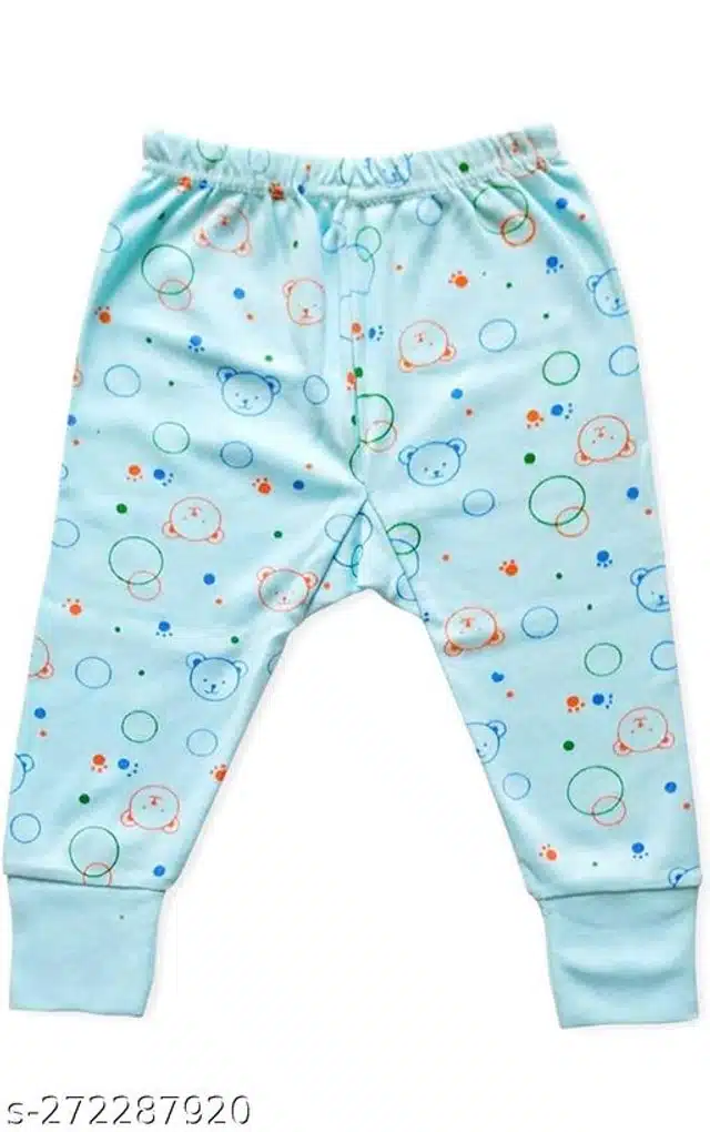 Polycotton Pyjama for Kids (Multicolor, 0-3 Months) (Pack of 6)