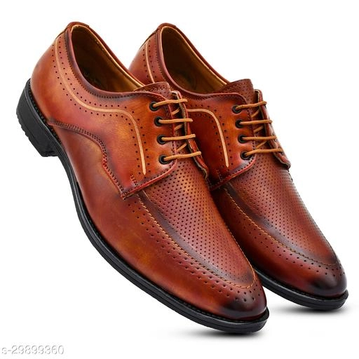 Formal Shoes for Men (Tan, 6)