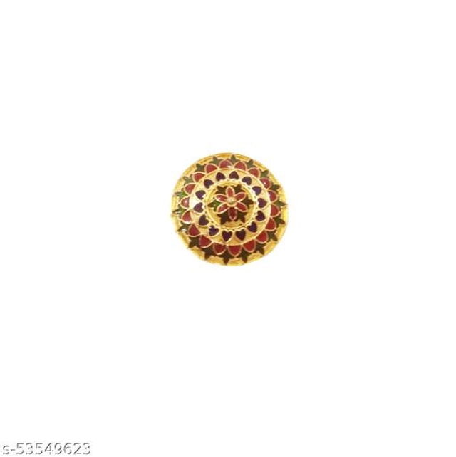 Brass Ring for Women (Multicolor)