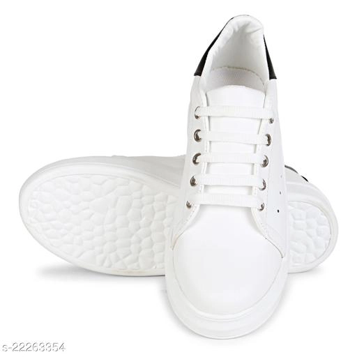 Casual Shoes for Women (White & Black, 3)