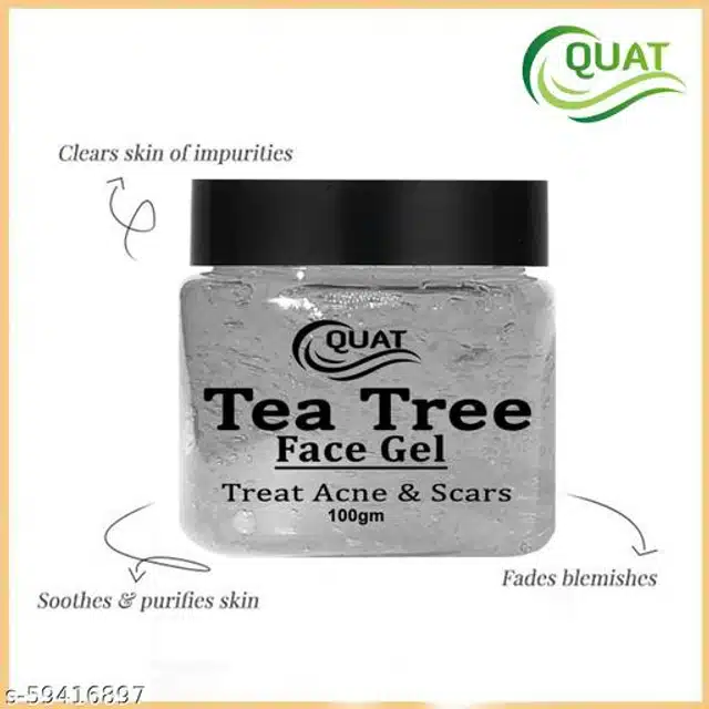 Quat Tea Tree Anti-Wrinkle cum Scar Removal Face Gel (100 g)