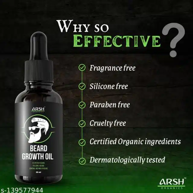 Arsh Beard Growth Oil (30 ml)