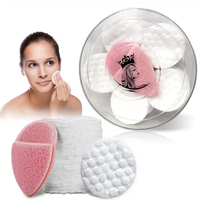 101 Pcs Make-Up Removal Cotton Pads (White, Ser of 1)