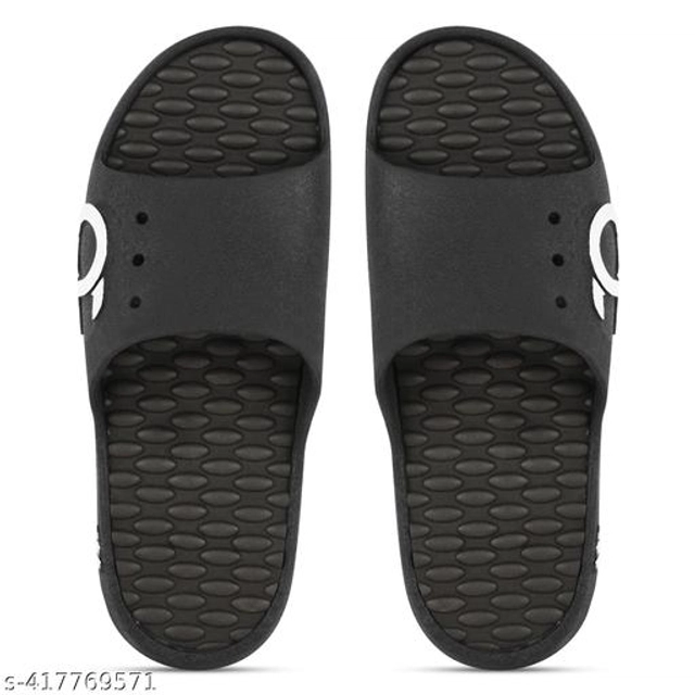 Sliders for Men (Black, 6)