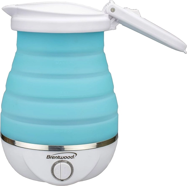 Silicone Portable Electric 150 W Kettle (Multicolor, 600 ml)