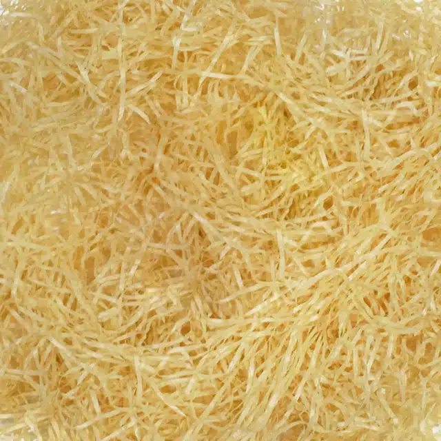 Paper Grass for Art & Crafts (Yellow, 50 g)
