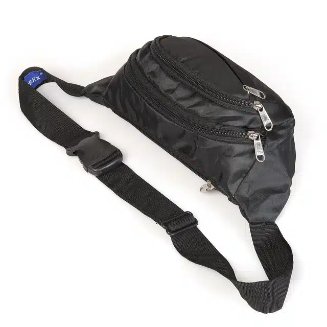 Waist Bag for Men & Women (Black)