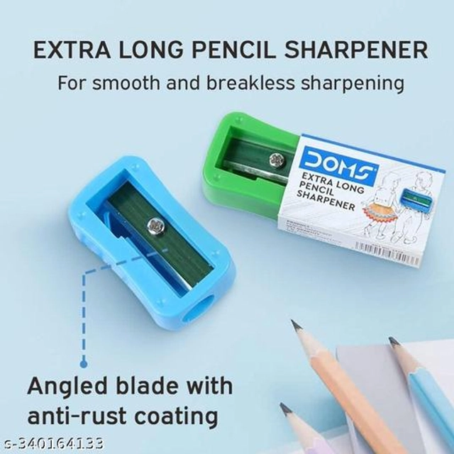 Doms Non-Toxic 20 Pcs Pencil Sharpener Box (Multicolor, Set of 1)