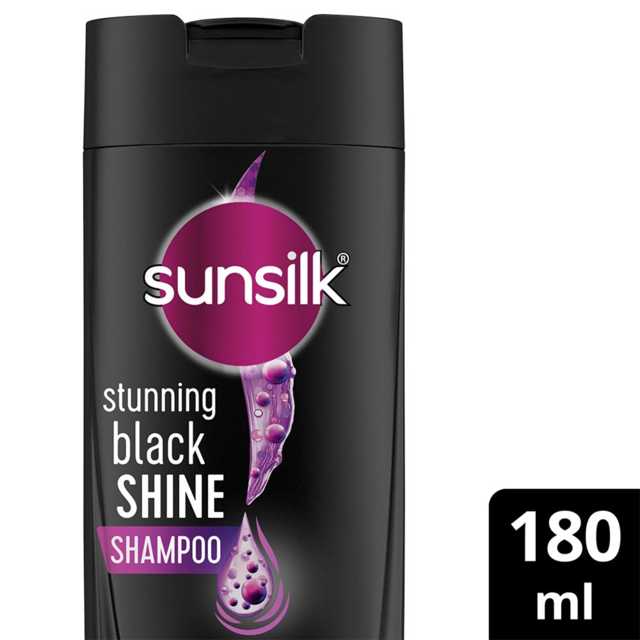 Sunsilk स्तुन्निंग ब्लैक शाइन शैम्पू 180 ml