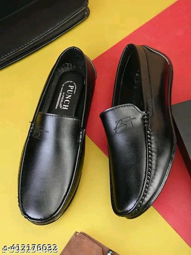 Loafers for Men (Black, 6)