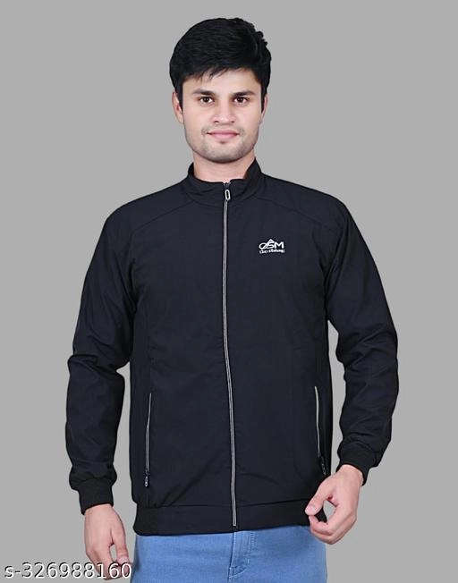 Jacket for Men (Black, M)