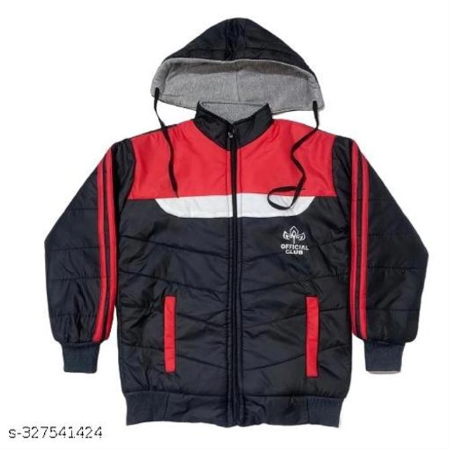 Polyester Jacket for Boys (Multicolor, 18-24 Months)