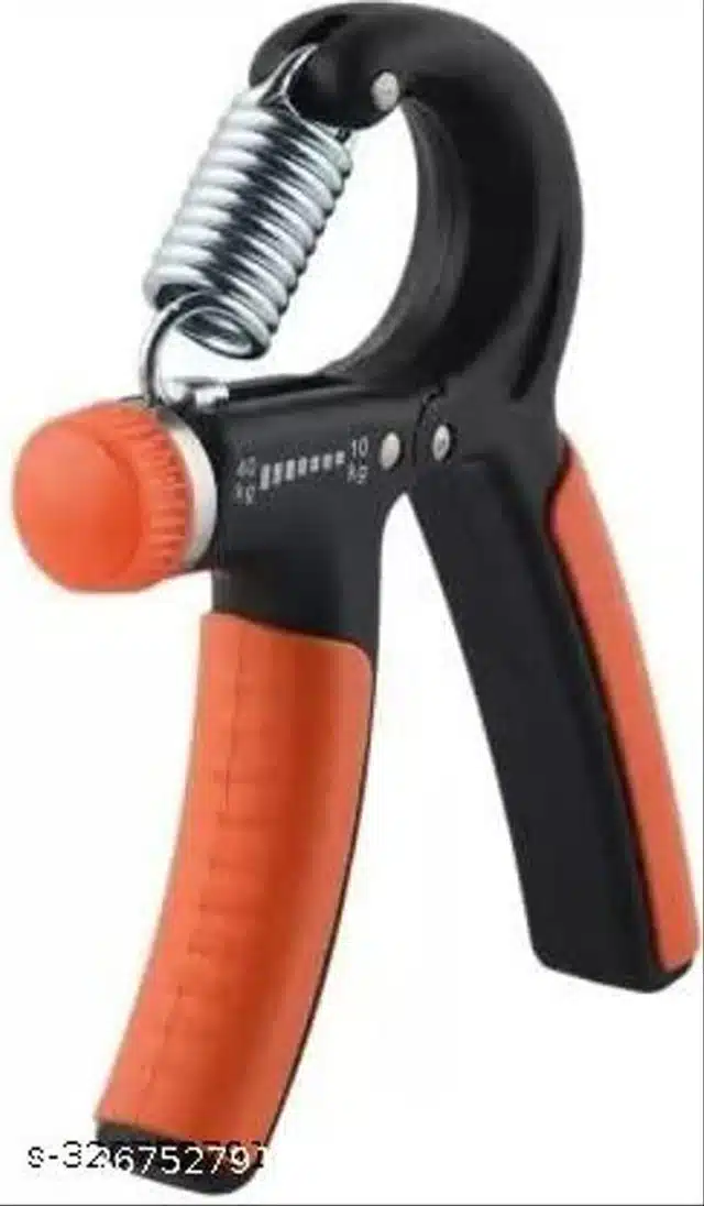 Hand Grip Exercise Equipment (Black & Orange)