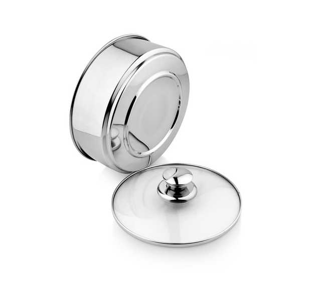 Stainless Steel Double Wall Insulated Roti Bowl/Serving Bowl (Pack Of 1, 1300 ml) (VIH-23)