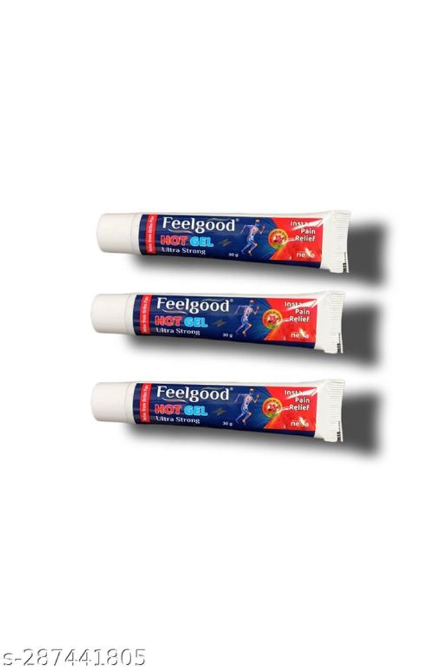 Feelgood Pain Relief Hot Gel (30 g, Pack of 3)