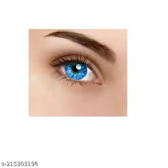 Contact Lens for Women (Blue, Set of 1)