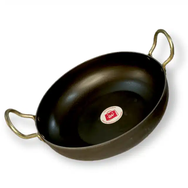 Iron Cookware Cast Iron Kadai Deep Bottom Kadai/Fry Pan/Frying