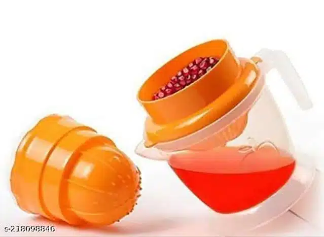 Plastic Manual Hand Juicer (Orange, 200 ml)