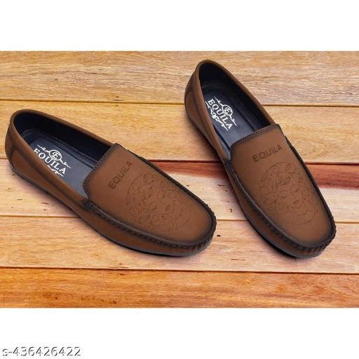 Loafers for Men (Brown, 6)