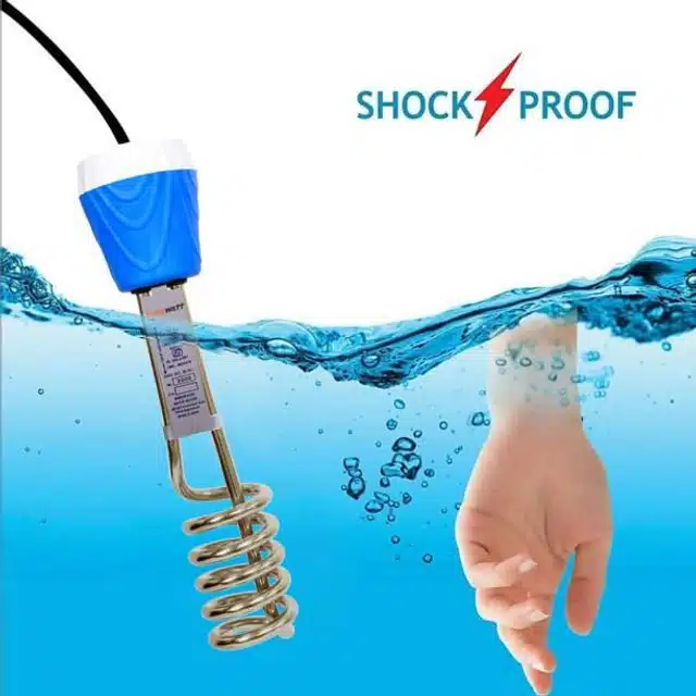 Shockproof Copper Immersion Heater Rod (Multicolor, 1500 W)