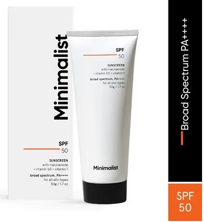 Minimalist SPF 50 Sunscreen Lotion (50 g)