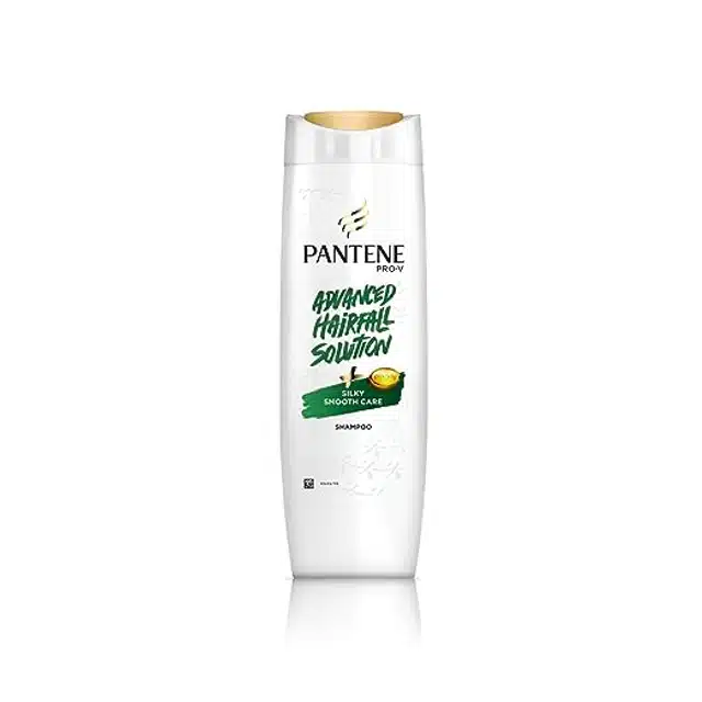 Pantene एडवांस्ड हेयर फॉल सॉलूशन सिल्की स्मूथ केयर शैम्पू, 340 Ml