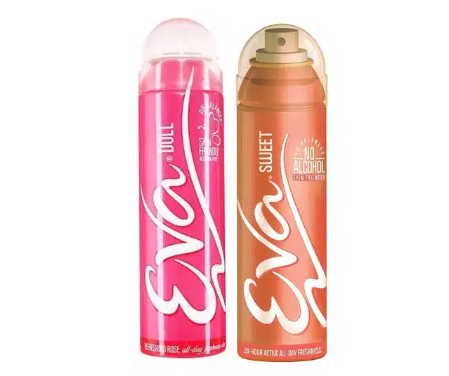 Eva Doll & Sweet Deodorants for Women (125 ml, Pack of 2)