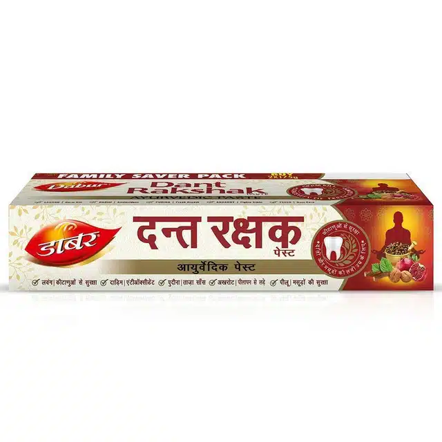 Dabur Dant Rakshak Tooth Paste 175 g +175 g