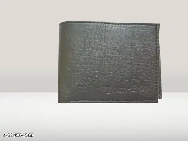 Leather Wallet for Men (Black)