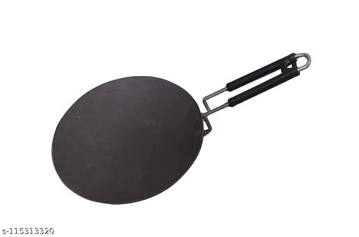 Cast Iron Tawa (Black)