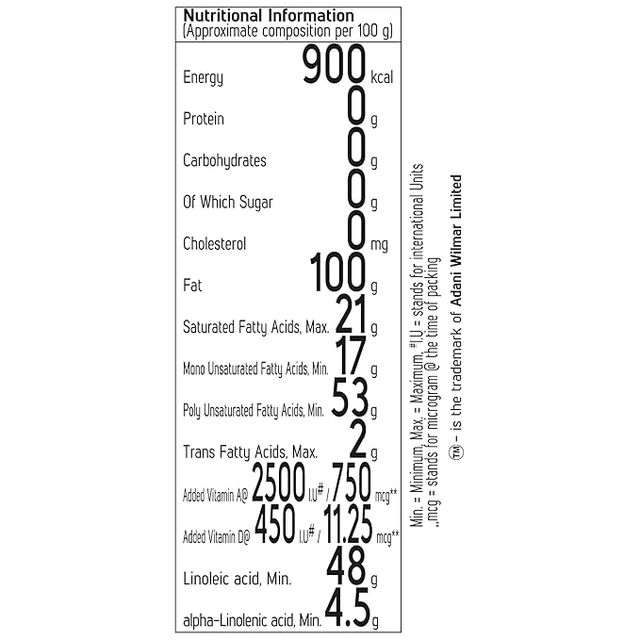 किंग्स रिफाइंड सोयाबीन ऑइल 800 g (पाउच)