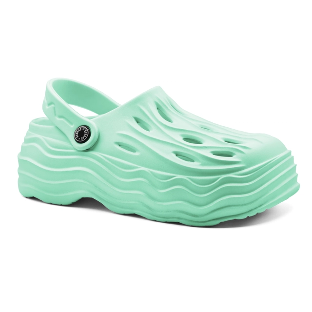 Clogs for Women (Sea Green, 5)