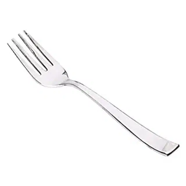 Stainless Steel Forks (Silver, Pack of 12)