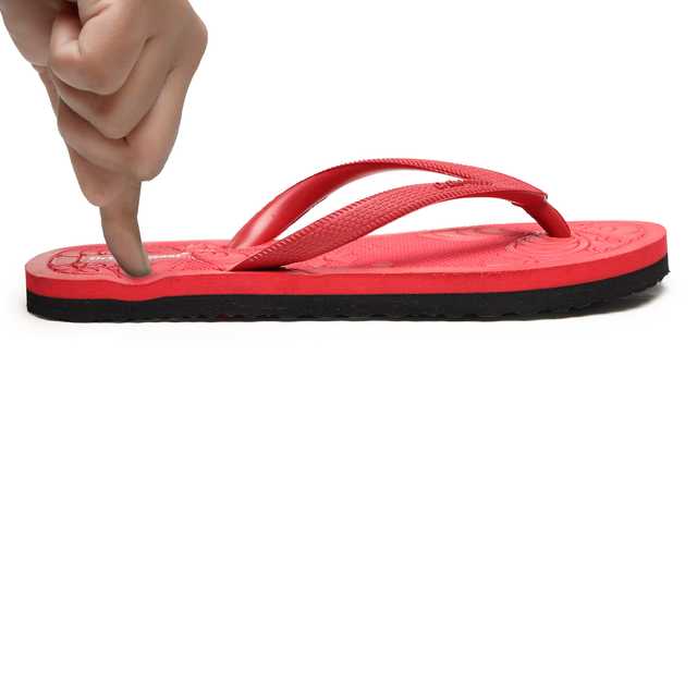 Pee Aar Industries Extra Soft Slipper for Women (Red, 7) (A-10)